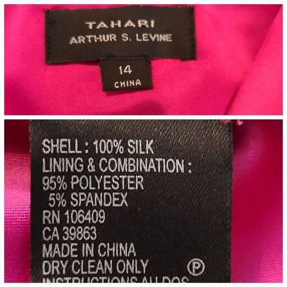 Tahari party dress size 14 - Picture 15 of 15